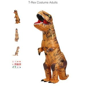 Halloween Blow Up Dinosaur T Rex